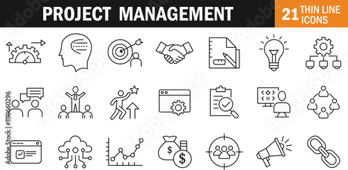 "Streamlined Project Management Icon"