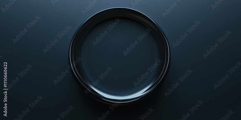 A minimalist and modern black empty plate with a glossy finish sits against a smooth dark background, emphasizing simplicity and elegance. A minimalist and modern black empty plate with a glossy finish sits against a smooth dark background, emphasizing simplicity and elegance.