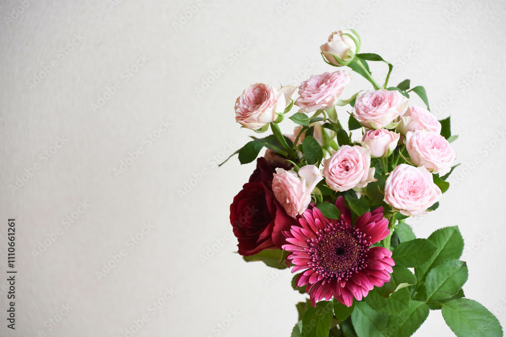 Fototapeta premium ピンク系の花束