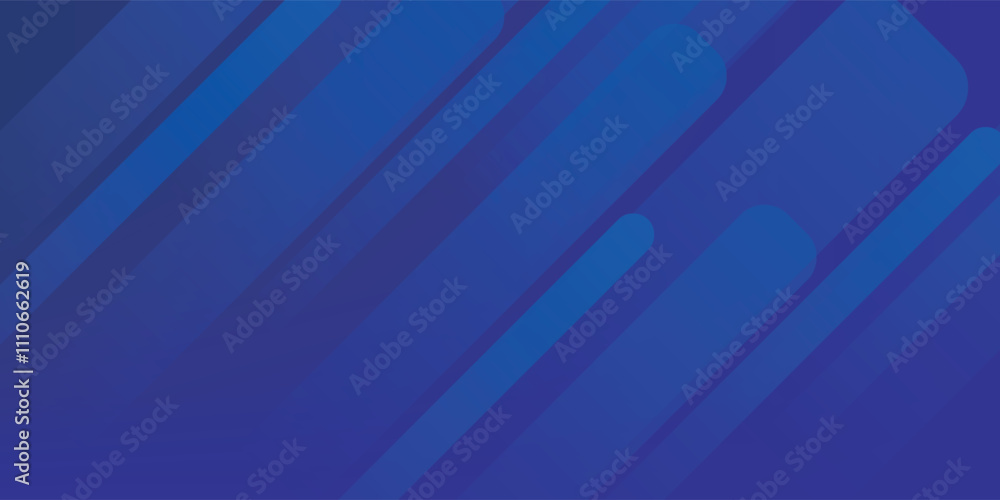 Obraz premium Abstract blue background with diagonal geometry. Modern blue gradient dynamic lines. Futuristic technology concept. Suit for business, banner, corporate, cover, poster, website, flyer
