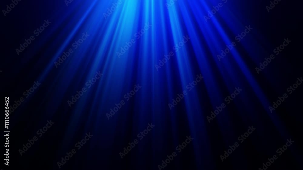 Loop top center blue optical lens flares light radial shine ray animation art on black abstract background. Lighting lamp rays effect dynamic bright video footage. Loop top center blue optical lens flares light radial shine ray animation art on black abstract background. Lighting lamp rays effect dynamic bright video footage.