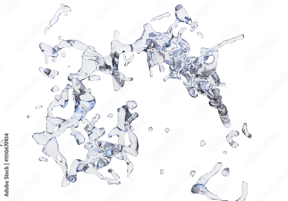 Fototapeta premium 水しぶき