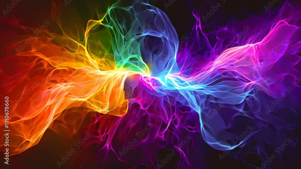 Top 10 Abstract Rainbow Fire Background Animation: Vivid, Colorful, Dynamic Loop Top 10 Abstract Rainbow Fire Background Animation: Vivid, Colorful, Dynamic Loop