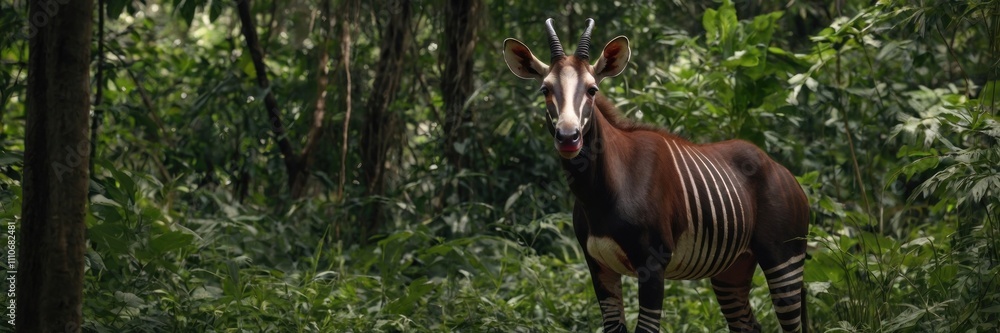 Okapi in the Jungle Okapi in the Jungle