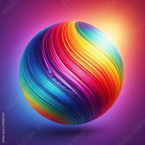 Rainbow Gradient A full spectrum of colors from red to violet cr
