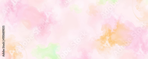Soft cotton candy pastel clouds form a vibrant, dreamy background in shades of pink, blue, and purple. Perfect for festive designs, carnival vibes, and whimsical creative projects.