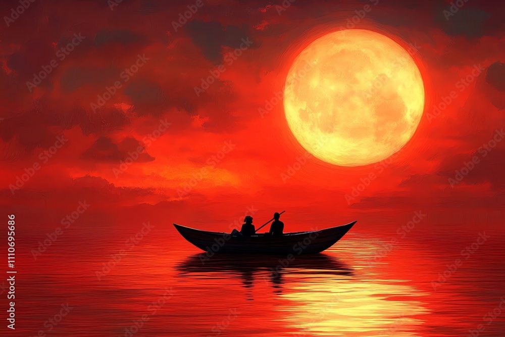 Romantic Sunset Boat Adventure Together Romantic Sunset Boat Adventure Together