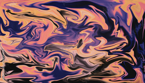 Abstract liquid background with noise