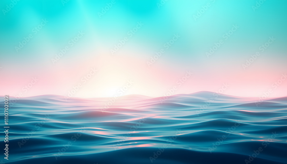 Retro grainy gradient background noise texture effect summer poster design seamless colors teal abstract wave pattern, magazine photoshoot Retro grainy gradient background noise texture effect summer poster design seamless colors teal abstract wave pattern, magazine photoshoot