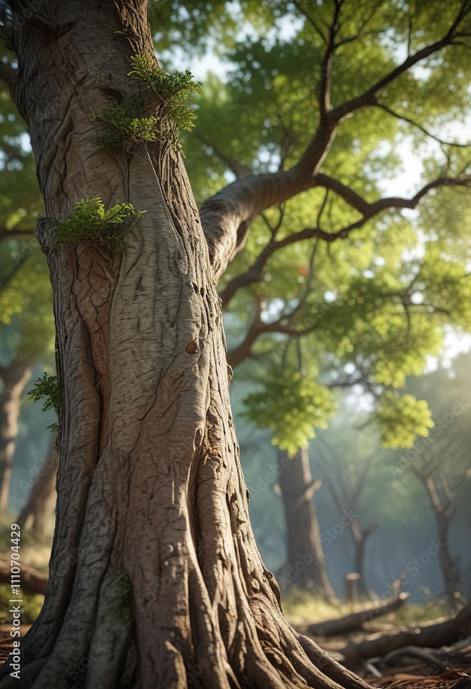 A branch stretching out from the tree's trunk , outdoor, nature, plum branch A branch stretching out from the tree's trunk , outdoor, nature, plum branch