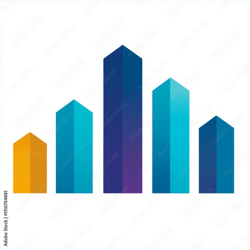 A clean and modern logo representing analytics A clean and modern logo representing analytics