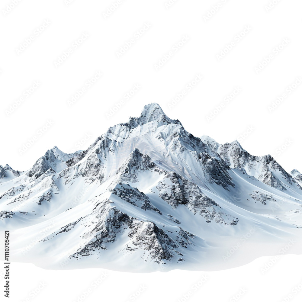 Snowy Mountain Peak Snowy Mountain Peak