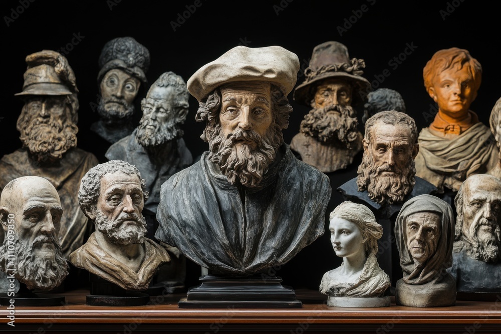 Naklejka premium statue of jesus