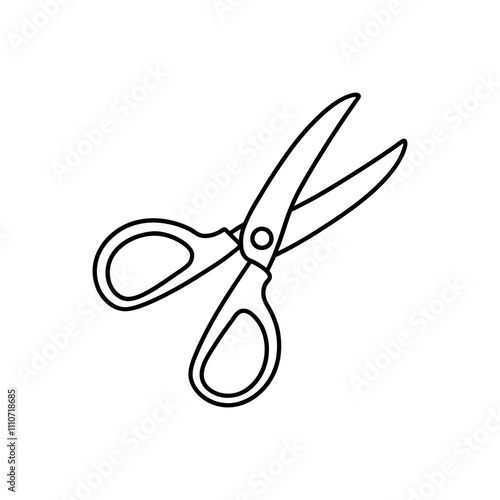 scissors cut out paper