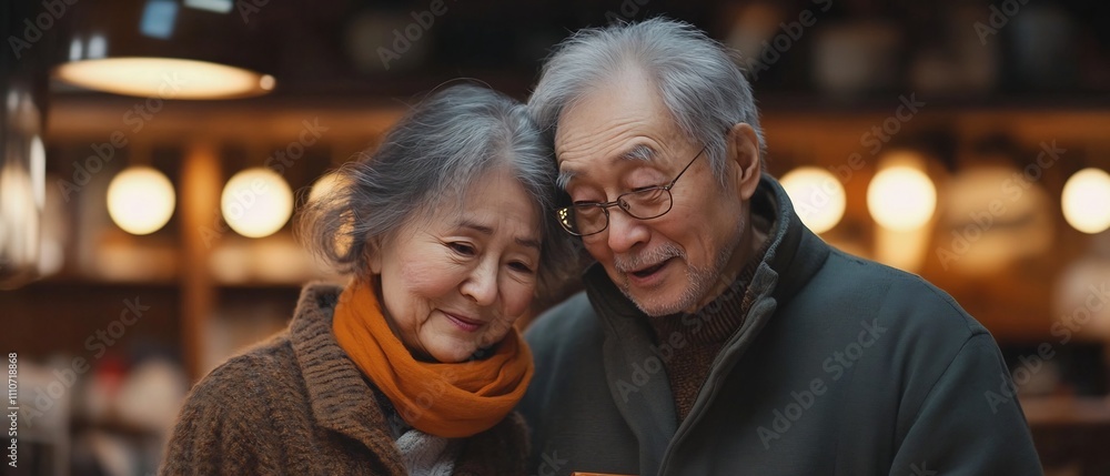 Supportive Elderly Couple Renovate Their Home Together with Harmony and Teamwork Working Collaboratively on Interior Design Carpentry and DIY Projects with Affection and Dedication Supportive Elderly Couple Renovate Their Home Together with Harmony and Teamwork Working Collaboratively on Interior Design Carpentry and DIY Projects with Affection and Dedication