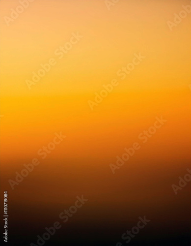 Abstract Orange Sunset Gradient Background Blurred Sky Nature Design