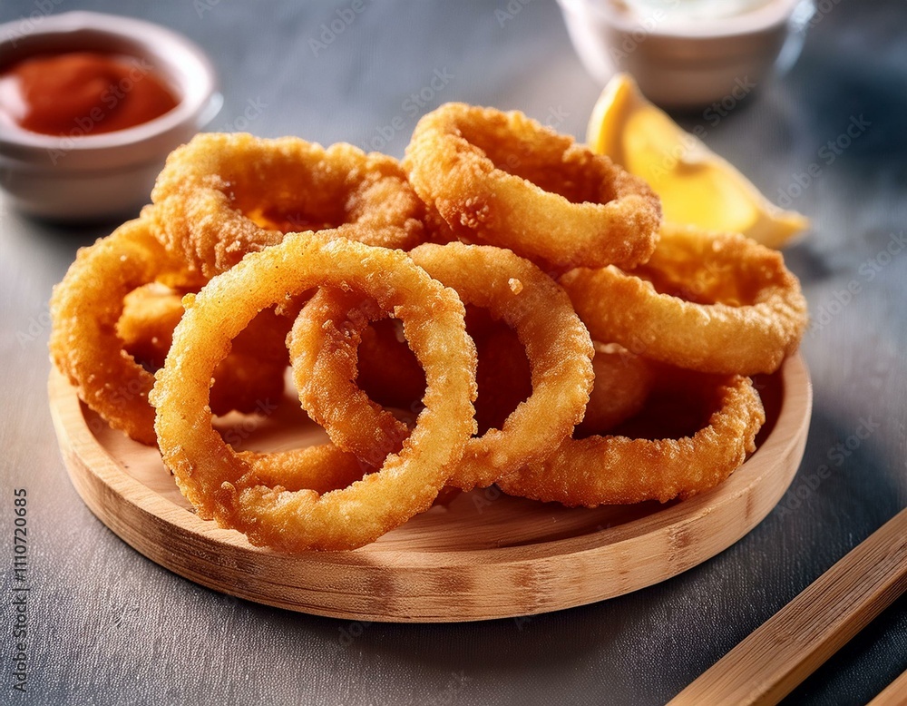 fresh fried onion rings fresh fried onion rings