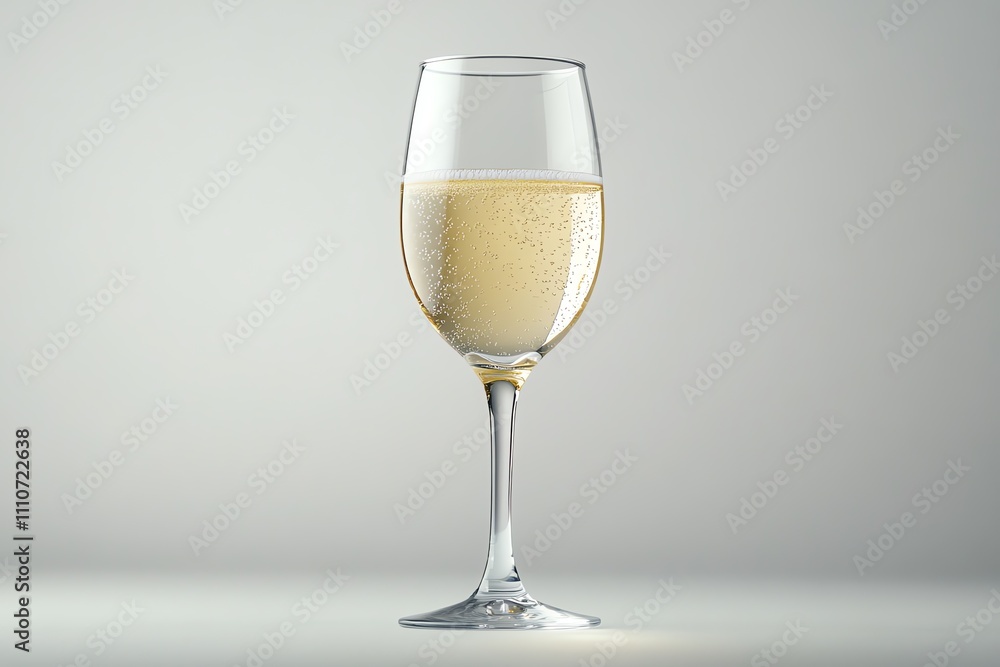 A Toast with Bubbles in Champagne A Toast with Bubbles in Champagne