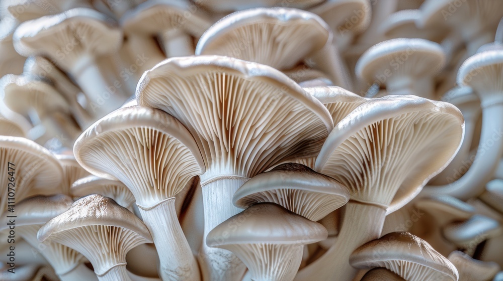 Mushroom depicted on a plain background, beautiful fungi macro. Background placid, mushroom vivid. Mushroom depicted on a plain background, beautiful fungi macro. Background placid, mushroom vivid.