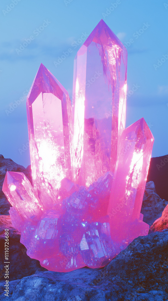 Amethyst crystal on a background Amethyst crystal on a background