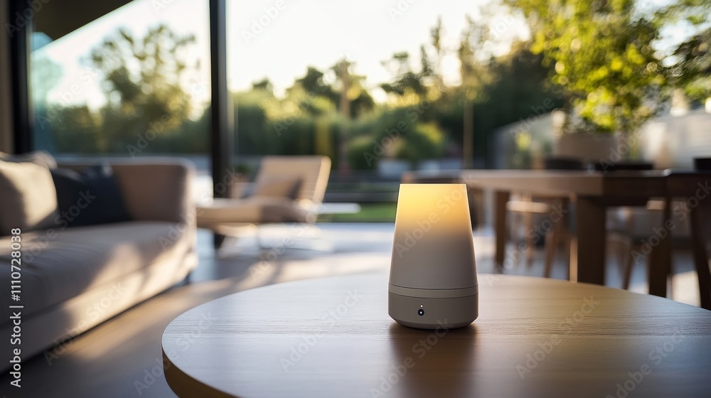 IoT devices enhancing smart home automation, sleek tech integration IoT devices enhancing smart home automation, sleek tech integration