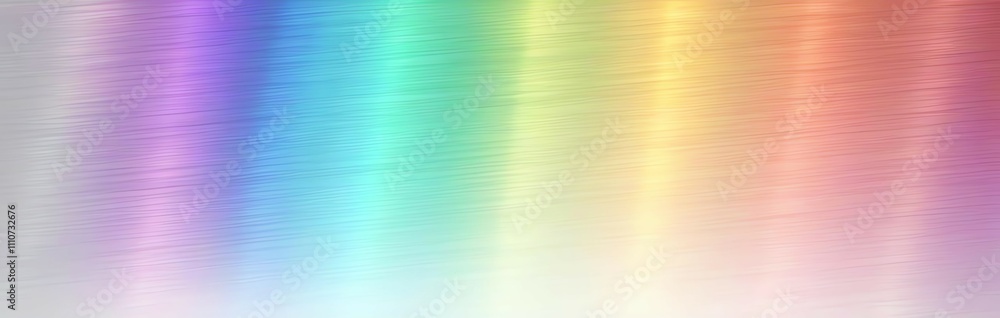 Obraz premium Blurred rainbow light refraction texture overlay effect for photo and mockups.