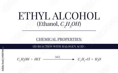 Chemical Properties of Ethyl Alcohol