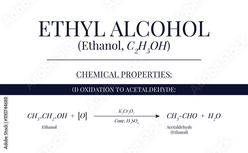 Chemical Properties of Ethyl Alcohol
