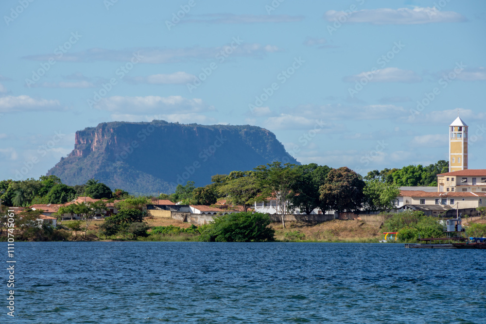View of the city of Carolina at Chapada das Mesas National Park - Carolina, State of Maranhão View of the city of Carolina at Chapada das Mesas National Park - Carolina, State of Maranhão