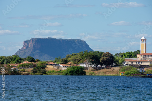 View of the city of Carolina at Chapada das Mesas National Park - Carolina, State of Maranhão