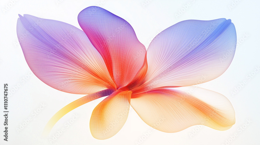 abstract background with flowers abstract background with flowers
