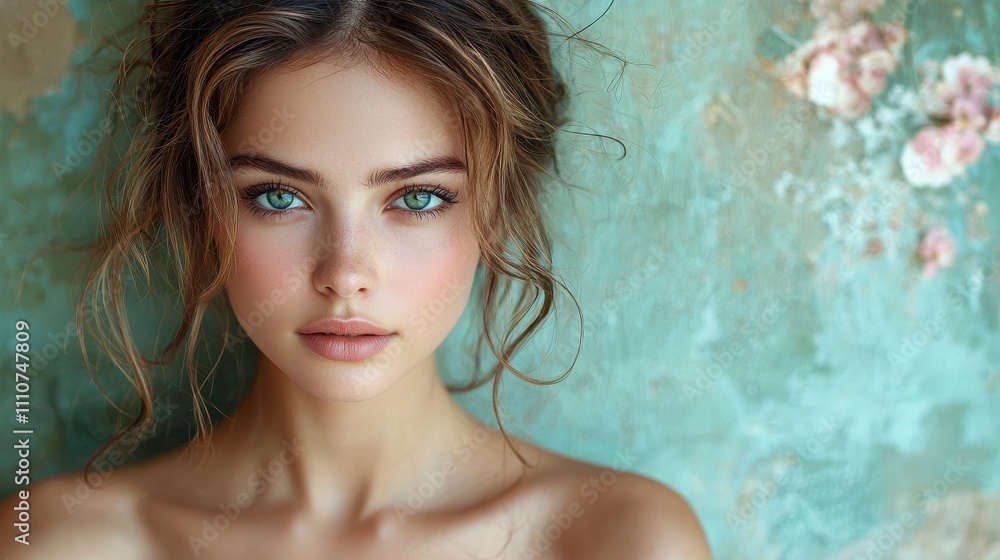 Portrait of a beautiful woman. Portrait of a beautiful woman.
