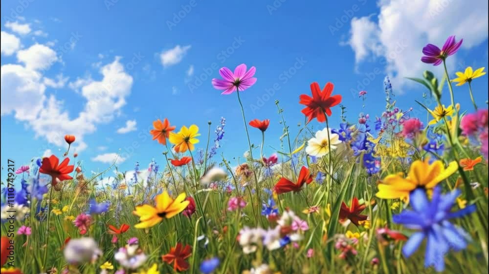 Vibrant Wildflower Meadow: 10 Stunning 4K Bloom Videos, Perfect for Spring Backgrounds Vibrant Wildflower Meadow: 10 Stunning 4K Bloom Videos, Perfect for Spring Backgrounds