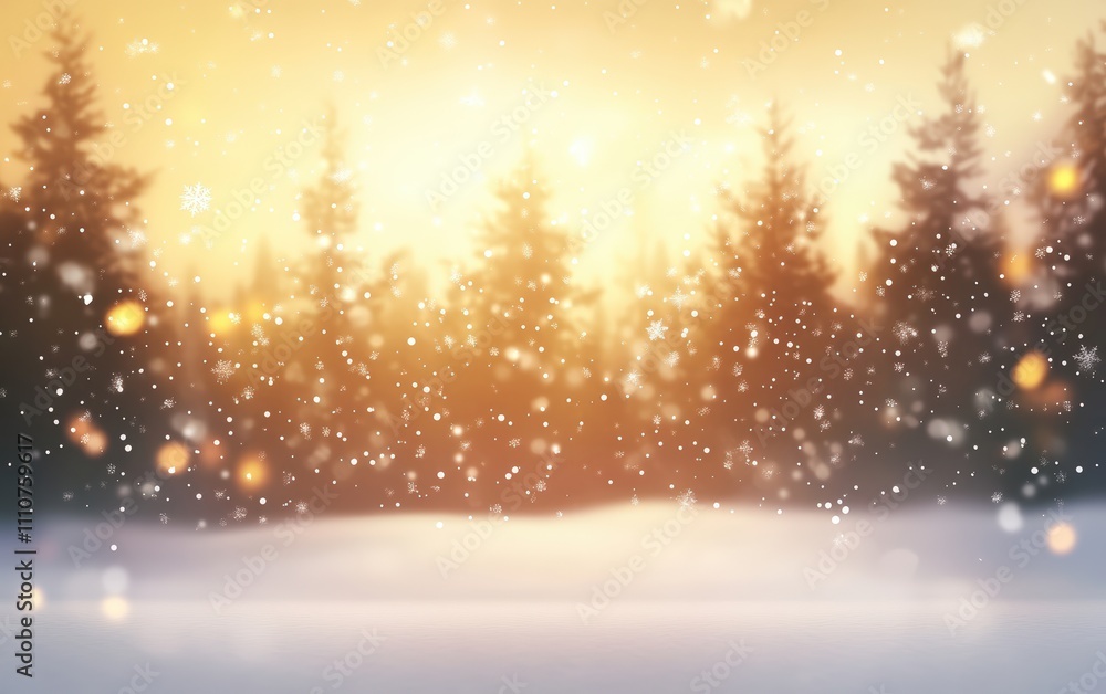 Naklejka premium beauty christmas background