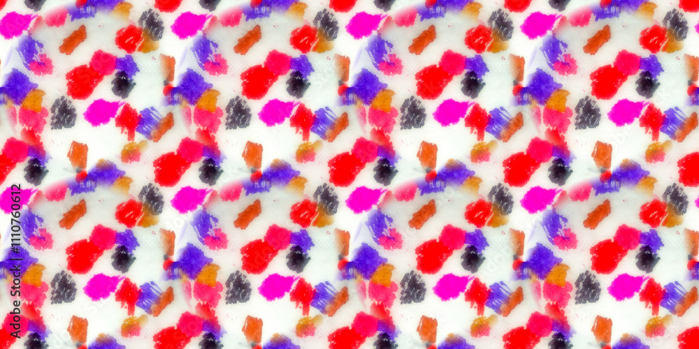 Naklejka premium Dark Blue Grain Texture. Multicolour Animal Print