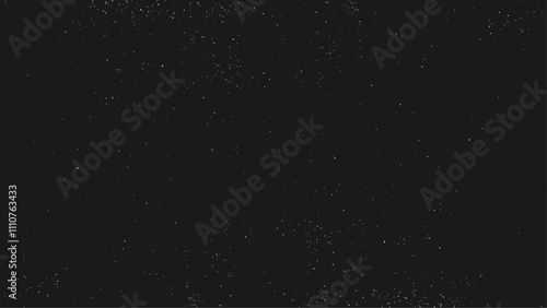 Space stars background. Universe starry pattern with glowing stars. Night sky constellations galaxy. Vector illustration.