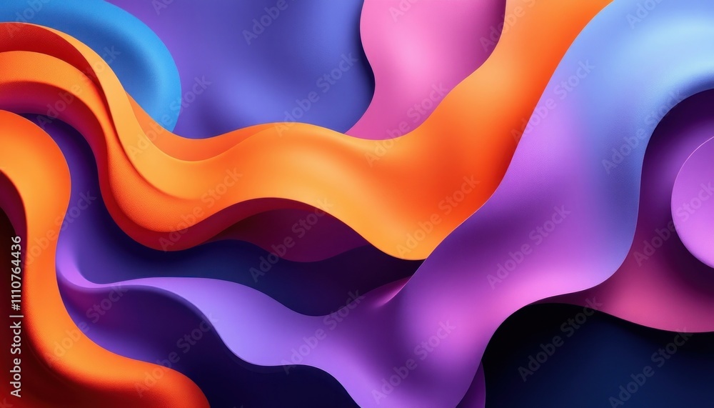 Colorful abstract wallpaper HD wavy motion background template Colorful abstract wallpaper HD wavy motion background template