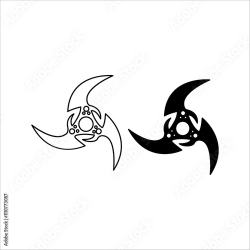 ninja war tools to fight the enemy.