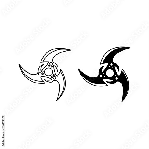 ninja war tools to fight the enemy.