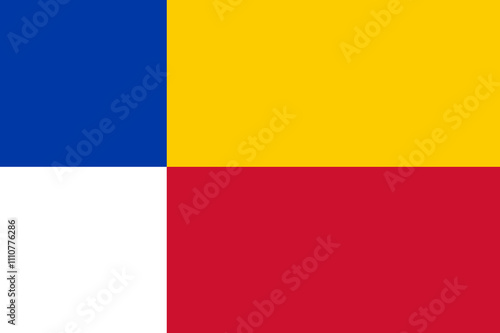 Free Download Flag of Heerde Municipality (Gelderland or Guelders province, Kingdom of the Netherlands, Holland)  - GFXLoad