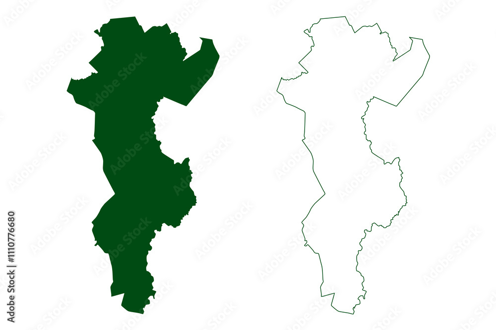 Chinipas municipality (Free and Sovereign State of Chihuahua, Mexico, United Mexican States) map vector illustration, scribble sketch Chínipas map Chinipas municipality (Free and Sovereign State of Chihuahua, Mexico, United Mexican States) map vector illustration, scribble sketch Chínipas map