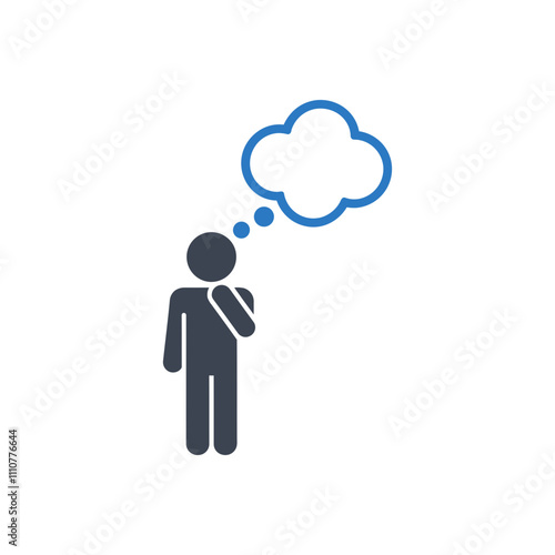 Thinking Cloud Icon