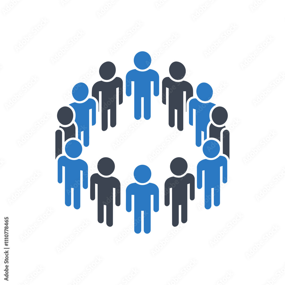 Group Gathering Icon Group Gathering Icon