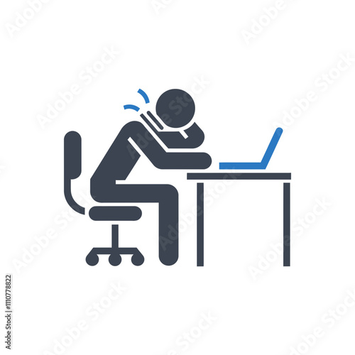 Exhausted Individual Icon