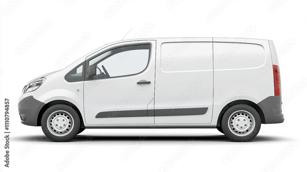 white delivery van, truck isolated on white, white van on the road, truck on the road white delivery van, truck isolated on white, white van on the road, truck on the road
