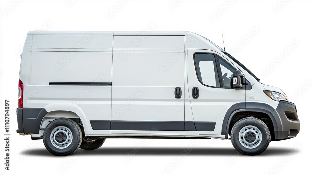 white delivery van, truck isolated on white, white van on the road, truck on the road white delivery van, truck isolated on white, white van on the road, truck on the road