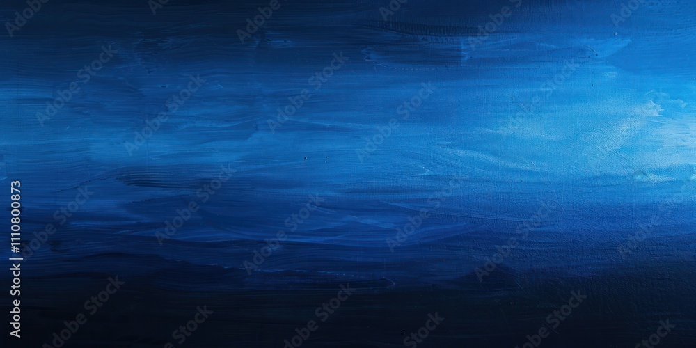 horizontal blue oil paint abstract brush stroke, clue strain dark black low and top horizontal blue oil paint abstract brush stroke, clue strain dark black low and top
