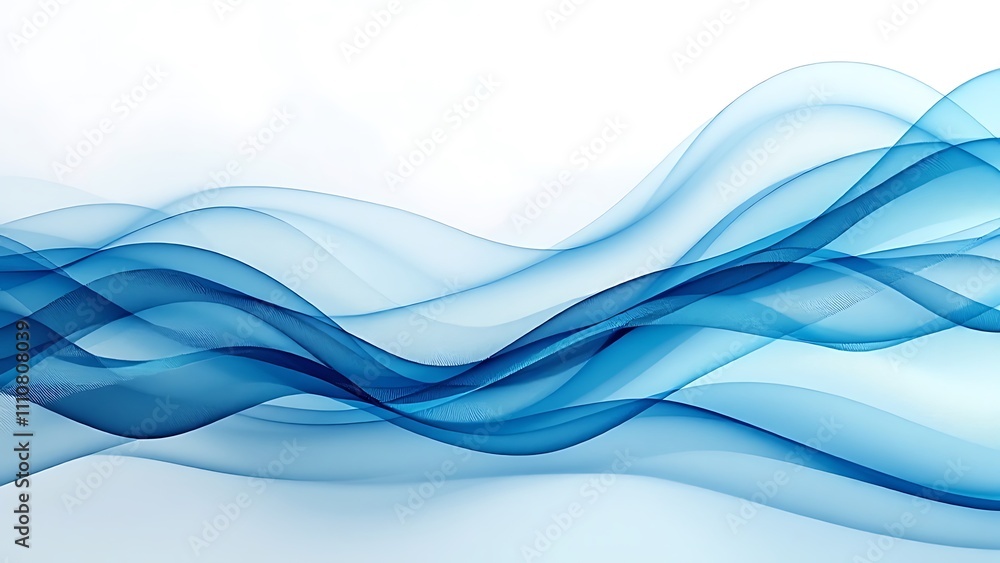 Fototapeta premium Abstract blue background