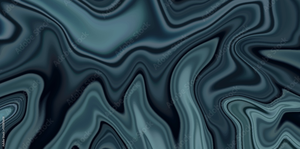 Abstract dark blue distorted liquid background, marble ink colorful blue green pattern surface graphic texture abstract background, the flowing design creates a sense of movement and depth. Abstract dark blue distorted liquid background, marble ink colorful blue green pattern surface graphic texture abstract background, the flowing design creates a sense of movement and depth.