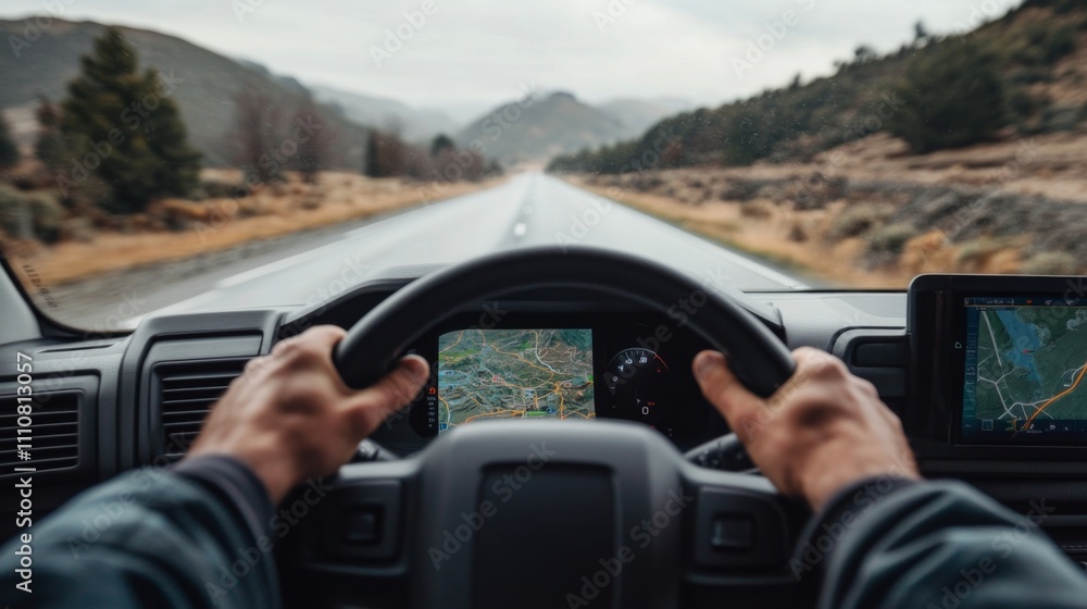 Driving Through Scenic Route: Navigating the Open Road Driving Through Scenic Route: Navigating the Open Road